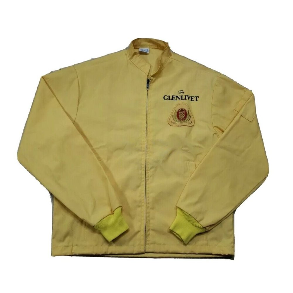 RARE - Glenlivet Scotch Polo Team Vintage Original Patch Jacket 70's 80's Retro